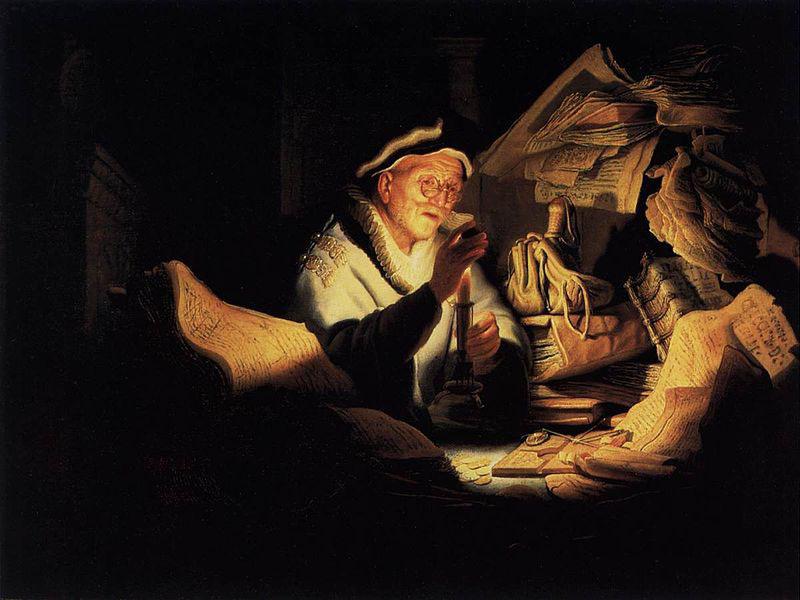 REMBRANDT Harmenszoon van Rijn Parable of the Rich Man